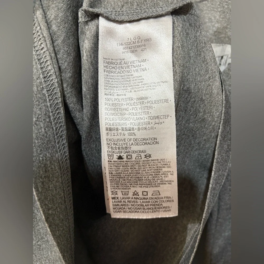 Nike Kids Gray Long Sleeve Shirt - Picture 5 of 5